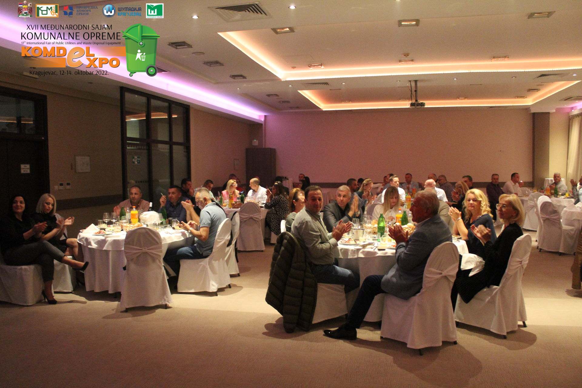 Svečana večera „KomdelExpo 2022“ i dodela zahvalnica poslovnim partnerima