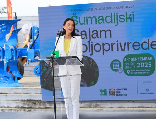 OTVOREN 21. ŠUMADIJSKI SAJAM POLJOPRIVREDE